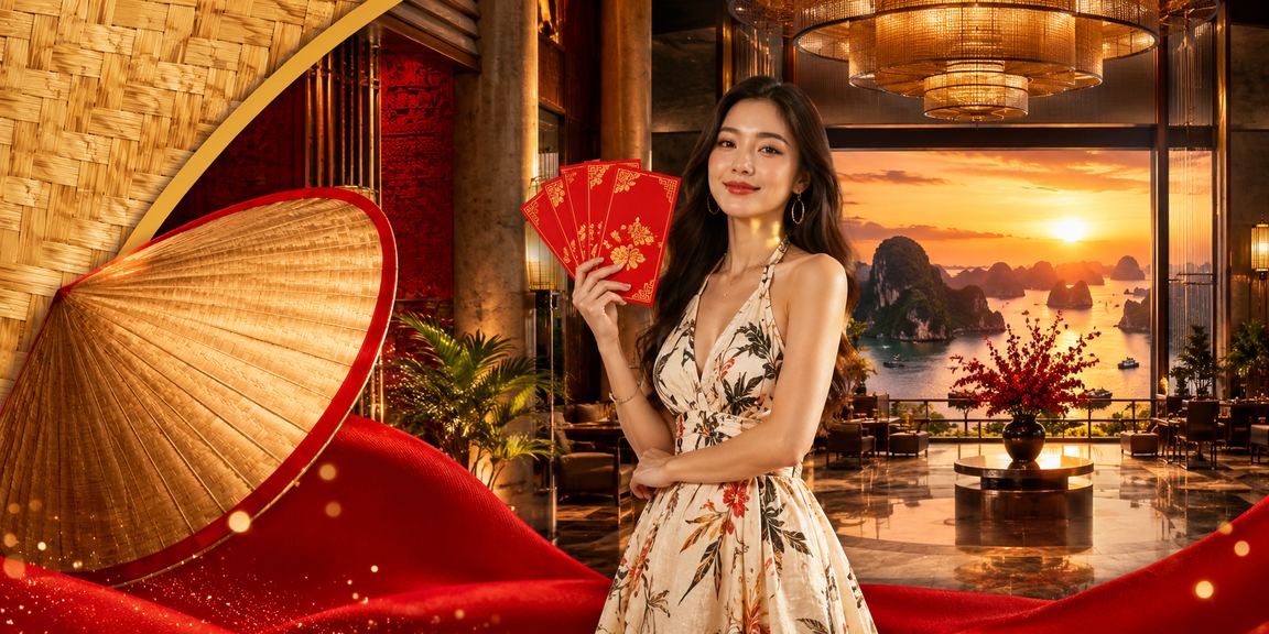 Người chơi Việt Nam tận hưởng giải trí có trách nhiệm với phong cảnh vịnh Hạ Long