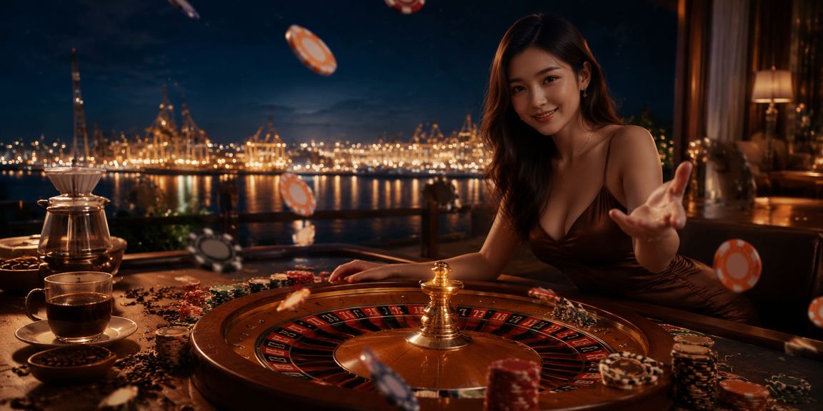 Góc cà phê Vũng Tàu – người dùng xem kết quả Roulette và kiểm tra Voucher cashback trên điện thoại